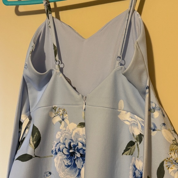 NWT 𩵠ASOS Floral Back Tie Midi Dress - Picture 4 of 8